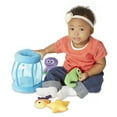 thumbnail image 2 of Melissa & Doug Deluxe Fishbowl Fill and Spill Soft Baby Toy, 2 of 6