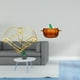 thumbnail image 2 of Elegante dispensador de servilletas con forma de calabaza, con brazo con peso, tapa de cristal para dulces, ideal para , hoteles, bares, cafeterí, 2 of 8