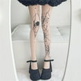 thumbnail image 6 of Women's Pantyhose Spiders Web Print Comfortable Practical and Fashionable Pantyhose for Multiple Outfits, 6 of 8