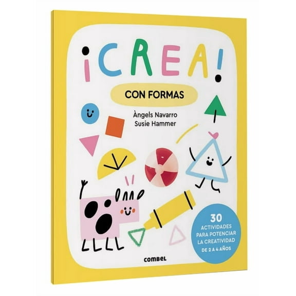 ¡Crea! ¡Crea! Con Formas / Create! with Shapes, (Paperback)