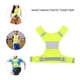 thumbnail image 4 of Chaleco de seguridad reflectante de alta visibilidad ajustable Ropa de seguridad para ciclismo y carrera nocturna L, 4 of 15