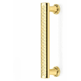 thumbnail image 3 of Baldwin 4371030, 3" Gold Brass Polished Brass Cabinet Pulls with Complete Mounting Hardware, 3 of 3