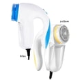 thumbnail image 4 of Yeacher Fabric Remover Three-leaf Tool Bit Lint Remover Powerful Sweater Remover Electric Rechargeable Fuzz Remover Stainless Steel Honeycomb Mesh Cover Visualized Large-capacity Dust Box, 4 of 8
