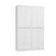 thumbnail image 2 of Ropero Closet Individual Kappesberg 4 Puertas 1 Cajón Blanco, 2 of 9