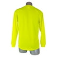 thumbnail image 2 of High Visibility Yellow Safety Long Sleeve Shirt Safety-shirt-size: 3XL, 2 of 4