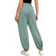 thumbnail image 2 of Pantalones de chándal para mujer, con cierre de cordón ajustable, ajuste holgado, cómodos pantalones deportivos para mujer para uso diario, verde guisante XL, 2 of 4
