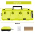 thumbnail image 1 of Accesorio de Herramientas NI-CD NI-MH Li-ion Battery Charger For RYOBI 12V 14.4V 18V ONE+ Serise Charger P102 P103 P104 P105 P107 P108, 1 of 6