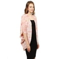 thumbnail image 2 of FashionOutfit Women's Floral Short Sleeve Open-Front Kimono Style Cardigan, 2 of 4