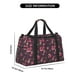 thumbnail image 3 of Fotbe Rose Mix Leopard 2 Bolsa de Viaje con Estampado, Bolsa de Fin de Semana para Mujer con Compartimento para Zapatos, Bolsa de Gimnasio con Bolsillo Húmedo, 3 of 7