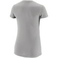 thumbnail image 3 of Women's Heather Gray Halifax Thunderbirds Primary Logo V-Neck T-Shirt, 3 of 3