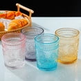 thumbnail image 5 of Gealach 1 Piece Set Romantic Blue Tumbler, 300ml Vintage Glassware, Multi-Use, 5 of 6