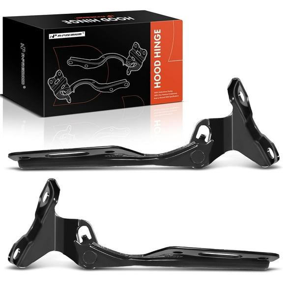 A-Premium Front Driver and Passenger Hood Hinges Compatible with Honda Accord 2003-2007 & Acura TL 2004, Front Left and Right Side, 2-PC Set, Replace# 60170SDAA00ZZ, 60120SDAA00ZZ