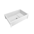 thumbnail image 4 of PROFLO MSB3624 White Stone Composite 36.19'' x 24.19'' x 10.00'' Mounted Mop Service Sink, 4 of 6