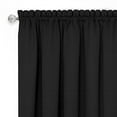 thumbnail image 5 of Darcy Ensemble de Rideaux et Cantonnière 58x24/58x14 - Noir/blanc, 5 of 5