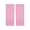Pink, variant on Sheer Curtains 2 Panels - Light Filtering Privacy Sheers for Living Room/Bedroom, Light Filtering Transparent Semi Sheer Panel Drapes, Per Panel W52 X L84 inches