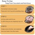 thumbnail image 4 of 32 Bags Slow Cooker Liners, Disposable Multi Use Cooking Bags,Large Size Fit 3QT to 8QT, Plastic Bags for Slow Cooker, Pans, Aluminum Cooking Trays, BPA Free-13 x 21 Inches, 4 of 6