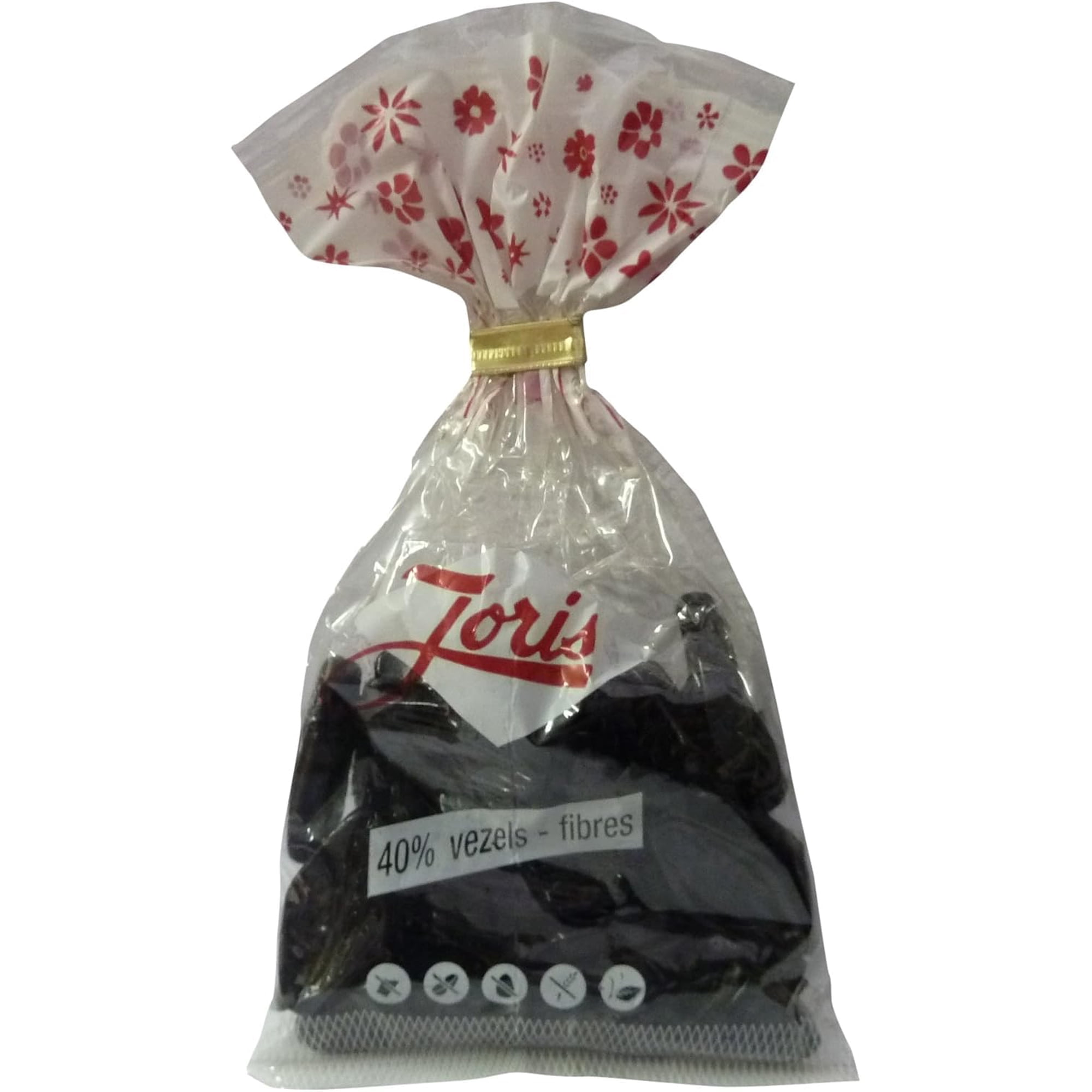 Joris Zout Hard Salt Liquorice - 130g Bag - Belguim Liquorice - Vegan - Gluten-Free