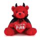 thumbnail image 1 of Findlavender Red Bear con capa negra y cuernos - ¡Gran regalo de San Valentín! Findlavender 98111073433, 1 of 1
