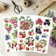 thumbnail image 4 of Juego de 3 calcomanías de fresas y arándanos para muebles y manualidades (15 x 30 cm). Incluye espátula., 4 of 9