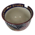 thumbnail image 3 of Ebros Pack Of 2 Leaves & Flowers Ramen Noodles Soup Bowl W/ Bamboo Chopsticks, 3 of 6