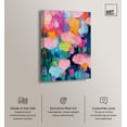 thumbnail image 2 of Glide of Colors Canvas Modern Color Abstract by Art Remedy, Gallery Wrapped, 24" x 36", 2 of 7