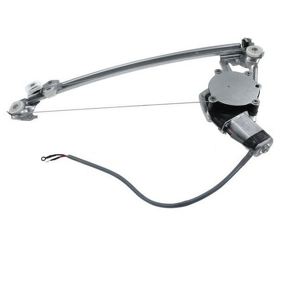 Rear Left Power Window Regulator and Motor Assembly 1 - Compatible with 1984 - 1993 Mercedes-Benz 190E 1985 1986 1987 1988 1989 1990 1991 1992