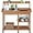 Brown, variant on GFNXYI 45.2x17.7x47.6'' (LxWxH) Potting Benches Outdoor Garden Potting Table Work Bench with Removable Sink Drawer Rack Shelves Work Station, Brown