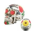 thumbnail image 2 of YTC Day of The Dead DOD Tattoo Sugar Skull Head Display Decoration, 2 of 2