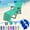 Green, variant on RYDCOT Beach Lounge Chair Cover, Euro Spa Terry Towel Stripe Pool Chair Cover, Absorbent Quick Dry (84.6" x 29.5")