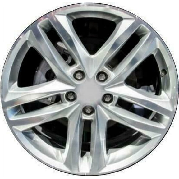 New 19x7.5 Inch Aluminum Wheel Rim for 18-21 Chevrolet Equinox 10 Spoke Machined