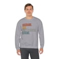 thumbnail image 5 of Tree Climber Husband Dad Sweatshirt Gift Crew Neck Shirt Long Sleeve Unisex, 5 of 5