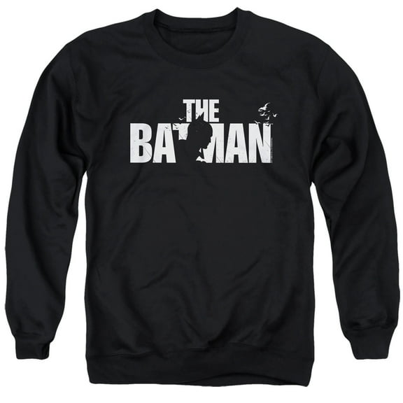 The Batman (2022) Silhouette Title Unisex Adult Crewneck Sweatshirt