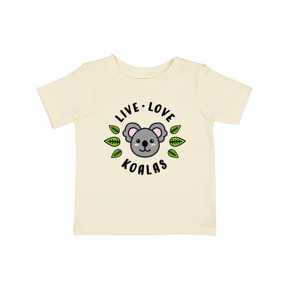 Inktastic Live Love Koalas Boys or Girls Baby T-Shirt
