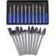 thumbnail image 1 of High-Quality Rotary Files Burr Set, Tungsten Carbide Steel Single Cut Metal Drilling Tools for Precision Crafting, 10 Pieces of Diverse Designs for, 1 of 5