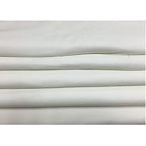 100% Cotton Premium Broadcloth Fabric, 60-Inch, White , 10 Yards Bolt By Lillycraft