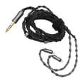 thumbnail image 4 of Cable de auriculares chapado en plata, cable de auriculares de repuesto Cable de auriculares de repuesto profesional Núcleo Cable de cobre chapado en plata Construcción robusta, 4 of 8