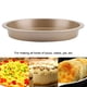 thumbnail image 4 of Plato redondo antiadherente de acero al carbono para Pizza, bandeja para hornear pasteles, herramienta de cocina (7 pulgadas), 4 of 8