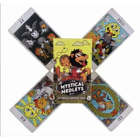 Tarot Mystical Medleys Rider Waite 78 Cartas Manual Digital