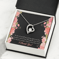 thumbnail image 3 of To My Girlfriend Cherish You Forever Necklace w Message Card, 3 of 7