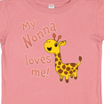 thumbnail image 4 of Inktastic My Nonna Loves me- cute giraffe Boys or Girls Baby T-Shirt, 4 of 5