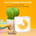 thumbnail image 5 of 60-Minute Visual Countdown Timer for Kids: Classroom, Kitchen & Study Desk Time Management Tool with Orange Pattern, 5 of 8