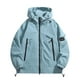 thumbnail image 2 of Chaquetas y abrigos casuales con capucha de manga larga para mujer, camisetas lisas, blusas de manga larga, blusas casuales, chaquetas cortavientos, chaquetas con capucha, conjuntos para senderismo al, 2 of 8