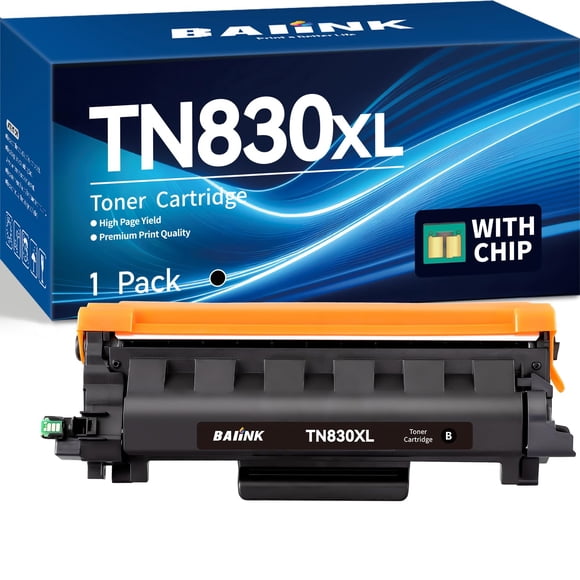 BAIINK Cartouche de Toner TN830TG de Remplacement pour Brother 830TG Toner TN830 Compatible avec DCP-L2640DW HL-L2460DW HL-L2405W HL-L2400D MFC-L2820DW HL-L2