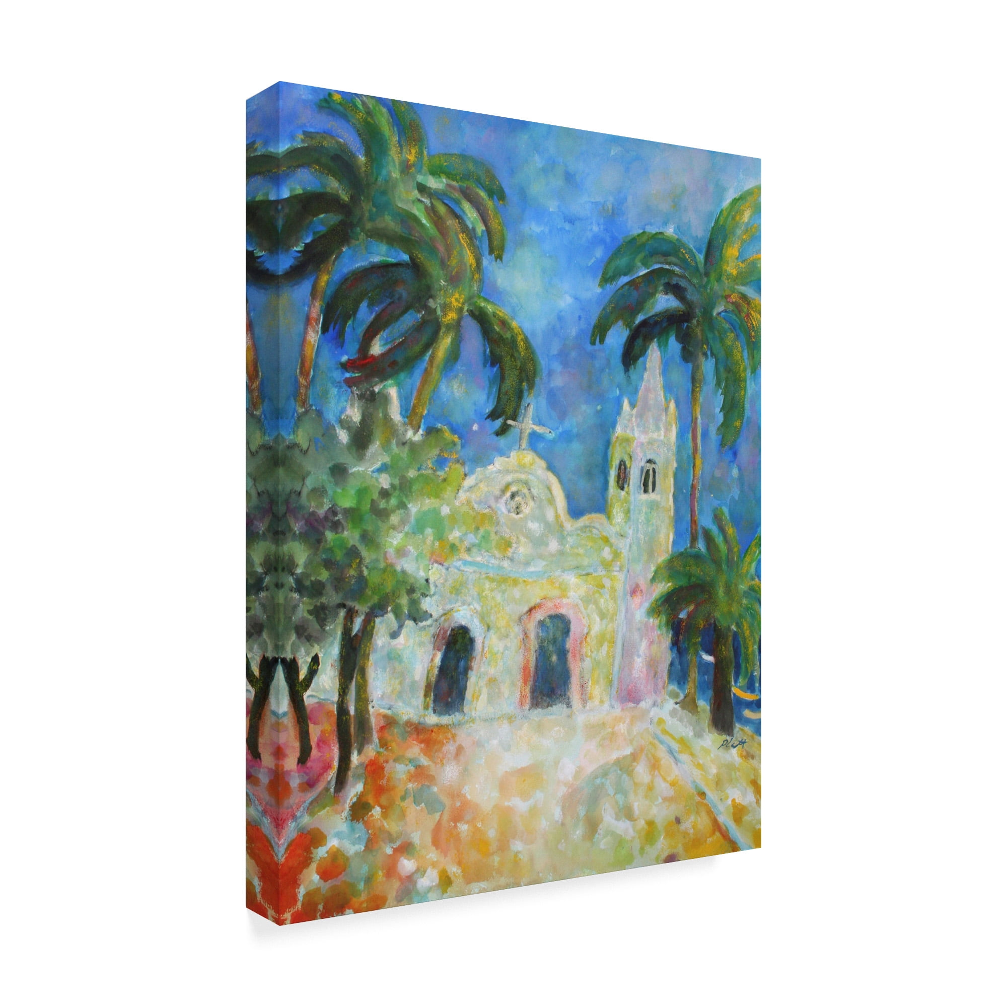 Trademark Fine Art 'Praia Du Forte' Canvas Art by Lorraine Platt