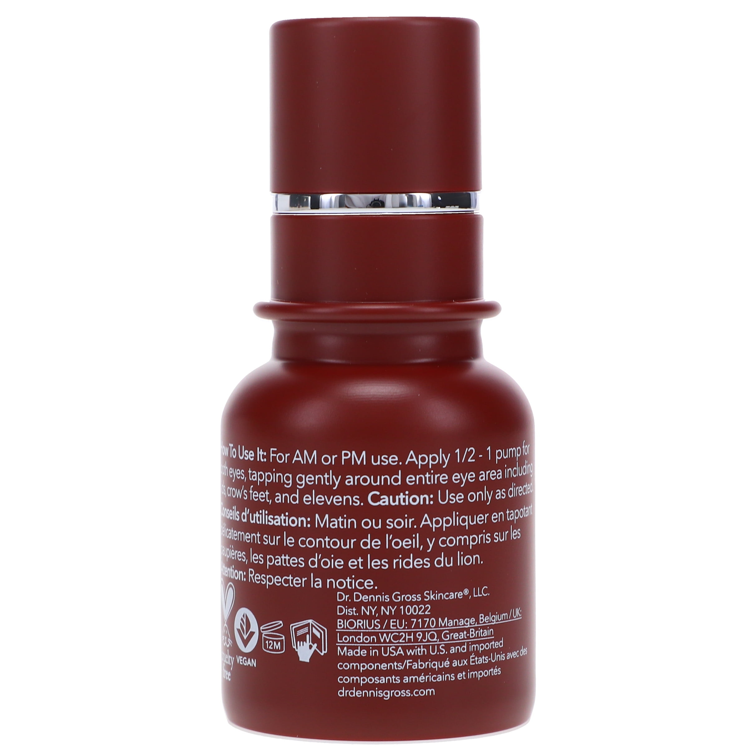 Dr. Dennis Gross Advanced Retinol + Ferulic Triple Correction Eye Serum 0.5 oz