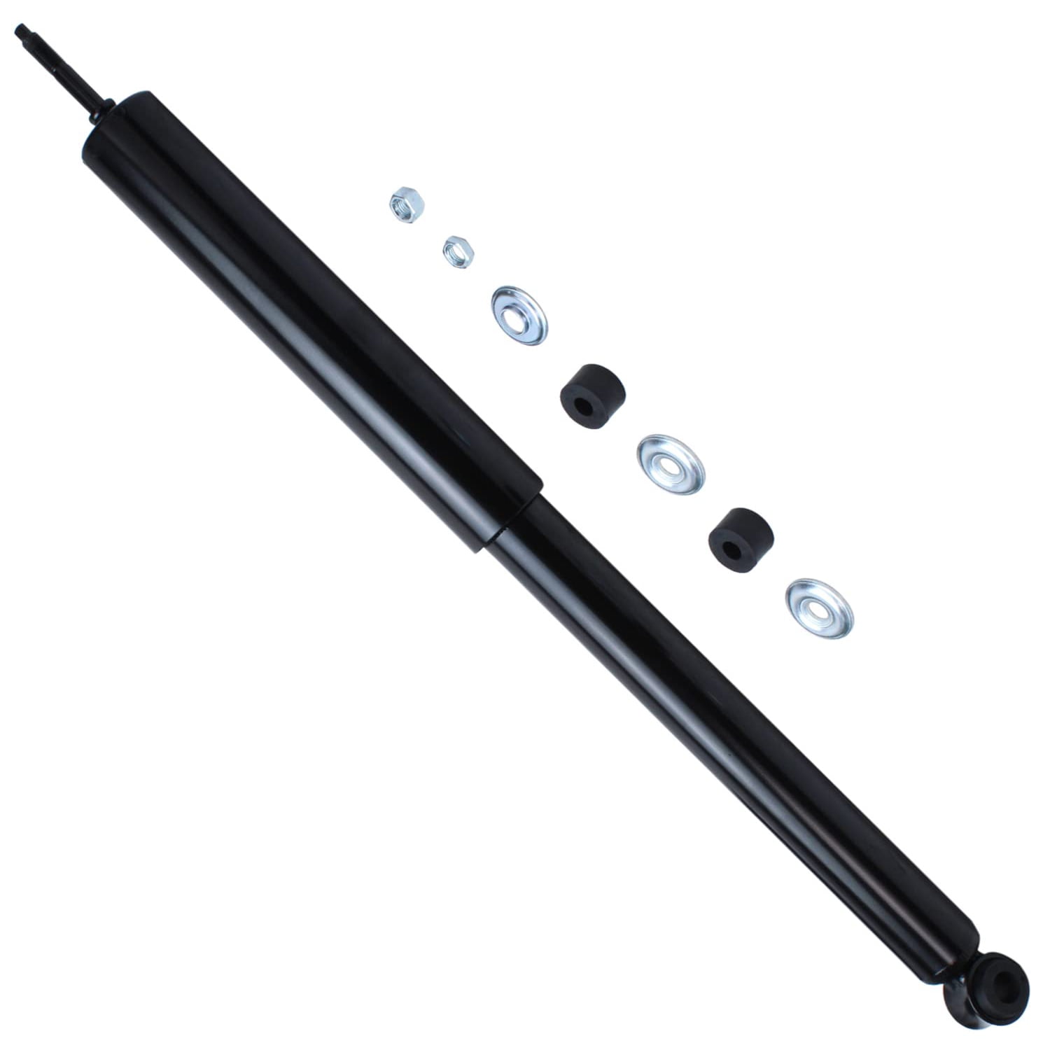 Detroit Axle - 2 Rear Shock Absorbers for 1996-2005 Toyota Rav4 1997 1998 1999 2000 2001 2002 2003 2004 Rear Replacement Shocks Pair
