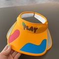 thumbnail image 4 of LJNYFDC Summer Hat Empty Top Hat Outdoor Beach Hat for Kids Protection Hat with Large Brim Breathable Ultralight Print, 4 of 6