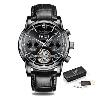 Yonger & Bresson Men's YBH 8342-22 Chenonceau Automatic Black