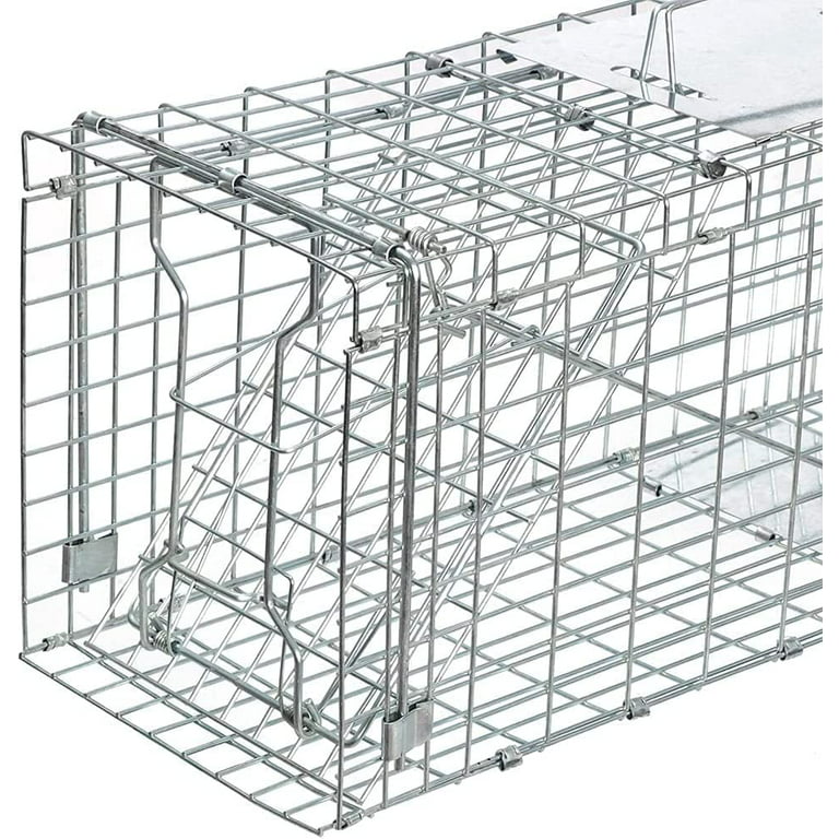 Collapsible Live Animal Cat Traps Cage for Cats Squirrels Weasals Raccoons  Rabbits Foxes Wild Boar - China Cat Cage Trap and Animal Cage Trap price