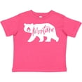 thumbnail image 3 of Inktastic Montana White Bear Silhouette Boys or Girls Toddler T-Shirt, 3 of 5